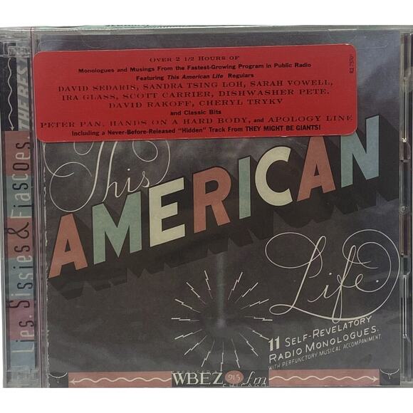 This American Life - 11 Self-Revelatory Radio Monologues 2-CD 1999 Rhino WBEZ - Picture 8 of 8